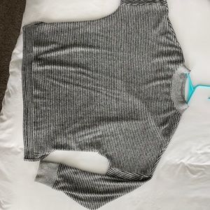 Long sleeve mock neck sweater